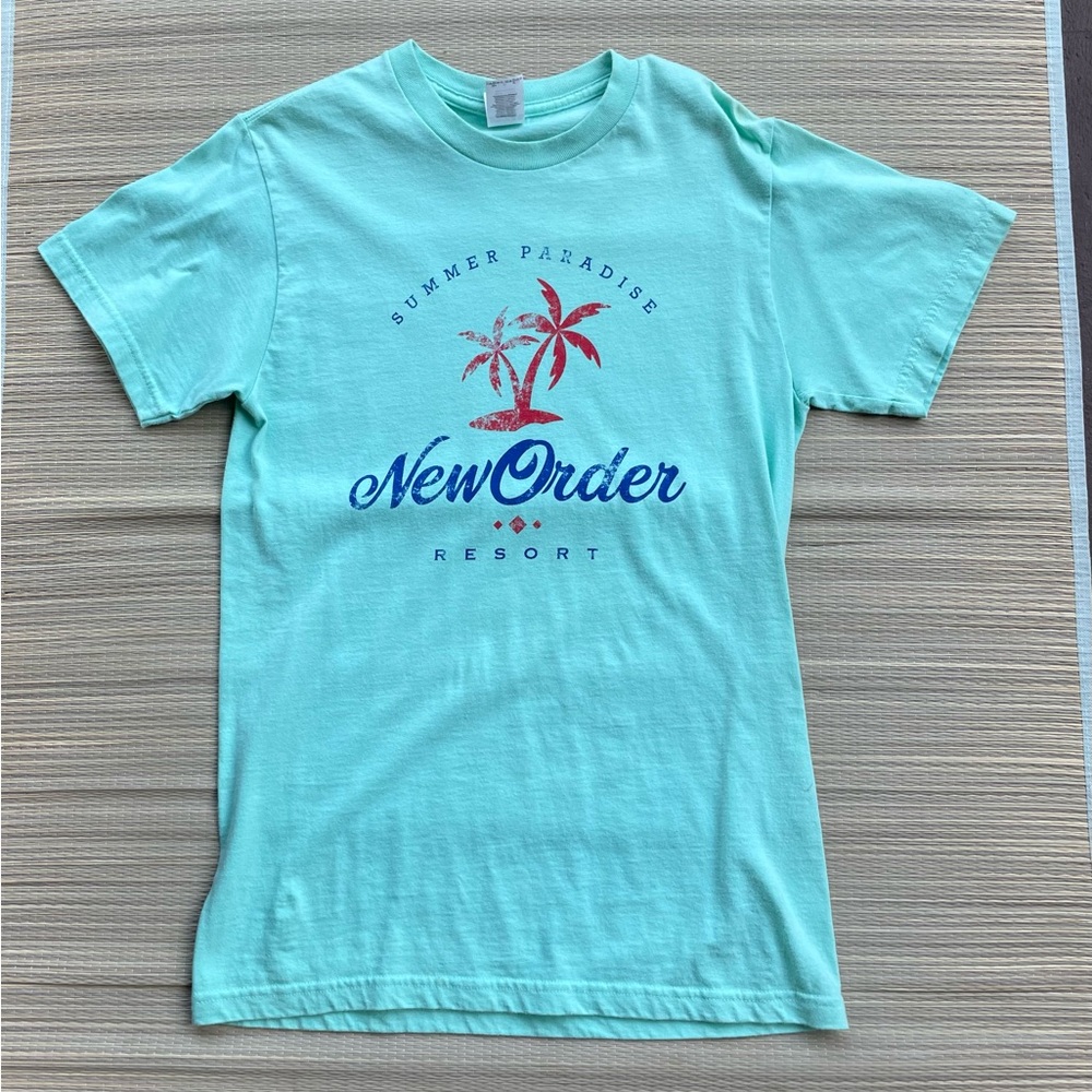 New Order synth band 80s Maui Tour 2018 Tee Small